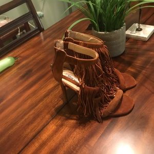 Steve Madden fringe heels